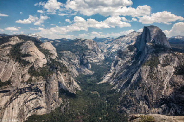 Yosemite day 1 hiking starts.