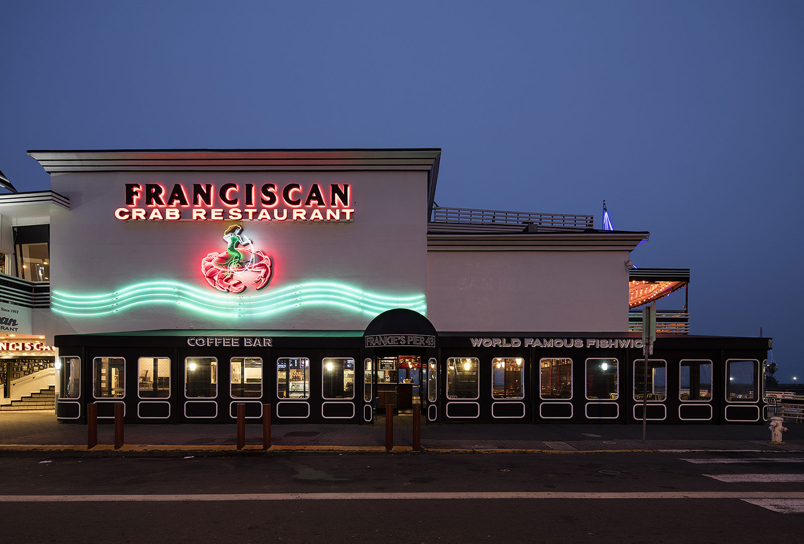 Pier Market or Franciscan Crab